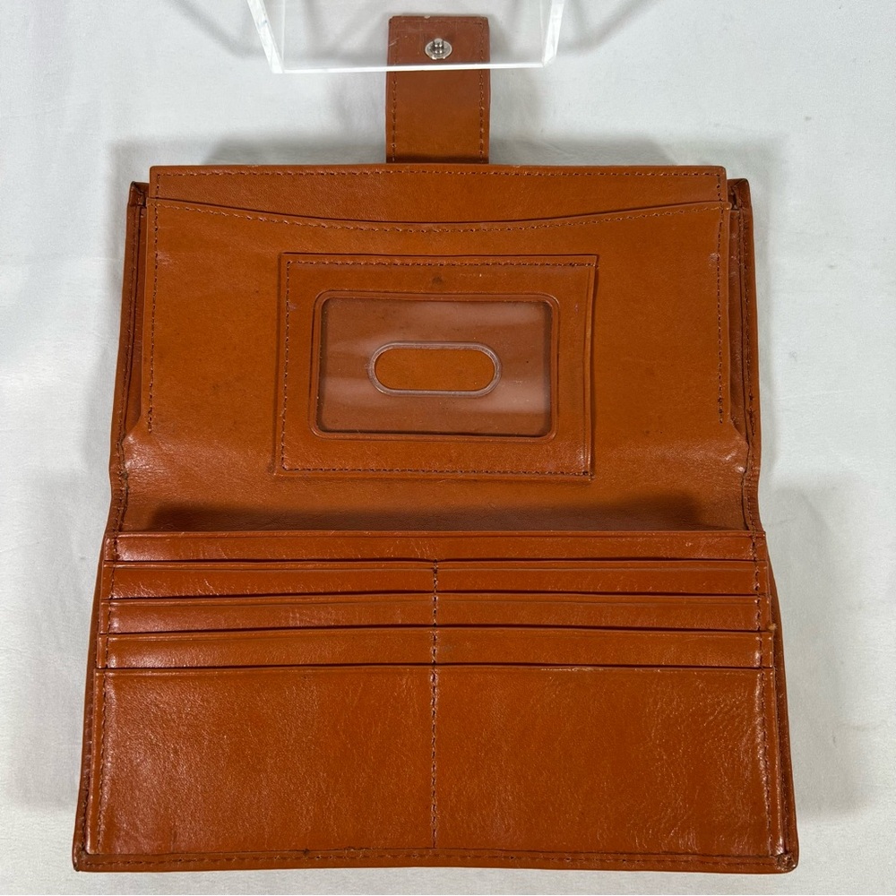 Hobo International Long Bi-Fold Leather Wallet w/ Snap Pouch & ID Display - Picture 9 of 16
